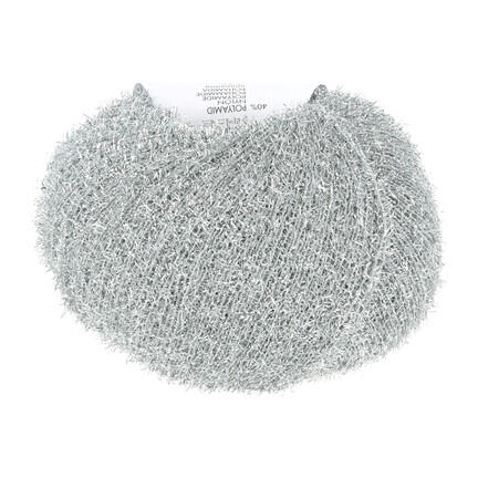 garnnoegle set bagfra af maerket astra fra lang yarn i farven silver