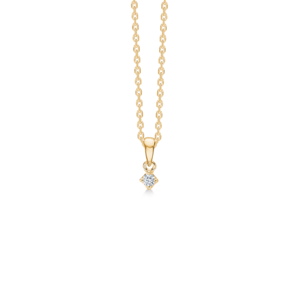 CROWN pendant in 14 karat gold | Danish design by Mads Z