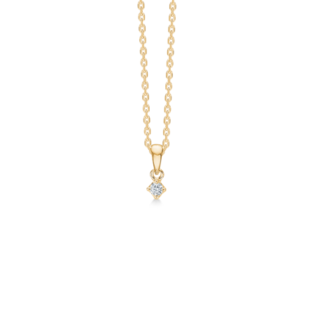 CROWN pendant in 14 karat gold | Danish design by Mads Z