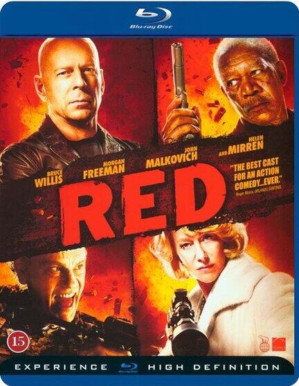 Red, Bruce Willis, Bluray, Film, Movie