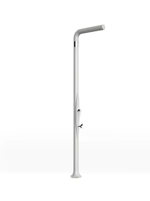 Arkema - FUNNY YANG T225 udendørs bruser med fodbruser - koldt & varmt vand - Hvid