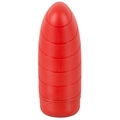 Pussy To Go Classic Red masturbator – realistisk vagina i rød cylinderetui