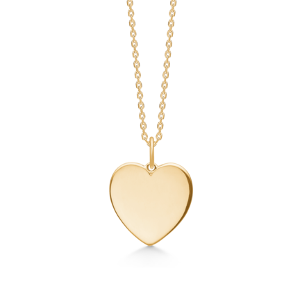 LOVE TOKEN pendant in 8 karat gold.