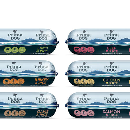 PrimaDog Kødpølse 800gram