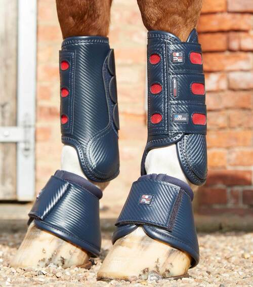 Premier Equine Carbon Tech Air Cooled Eventing gamacher - Forben - Navy, L