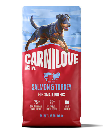 Carnilove Salmon & Turkey Adult Small Breeds
