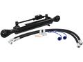 Topstang kat 2/2 - Hydraulisk komplet kit med slanger og returventil.  Mål:  Min. længde : 620mm /  Max. længde : 931mm  Cylinderdiameter: 63 mm.  Stempelstok: Ø30 mm.  Kategori 2/2 (Ø25/25mm)  Leveres med slanger  Løft 3960 kg ved 180 bar  Maskinside Kug