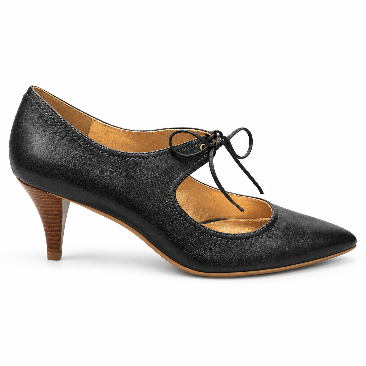 ECCO Gisborne Pumps Med Snørelukning Sort - 40