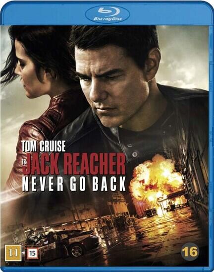 Jack Reacher 2, Never Go Back, Bluray