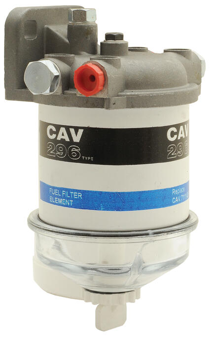 Brændstoffilter CAV komplet m/ drænskrue