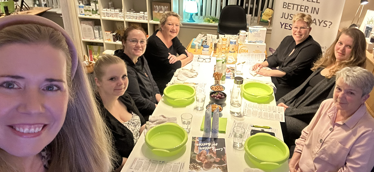 Wellness workshop forkælelsesaften hos Aloe Vera Forever DK ved Lili Fisker
