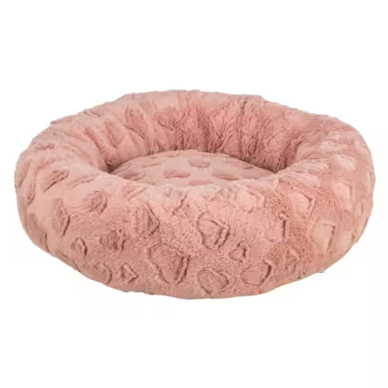 Trixie Amorosa Rund Donut Hundeseng i farven Dusty Pink | En Valentines Hundeseng
