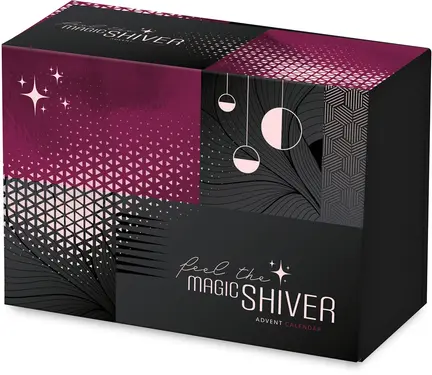 Feel The Magic Shiver – Erotisk julekalender med 24 overraskelser, sexlegetøj og tilbehør til voksne.