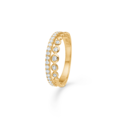Endless ring in 14-carat gold