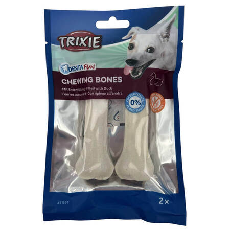 Trixie DentaFun Tyggeben Med Fyld Af And