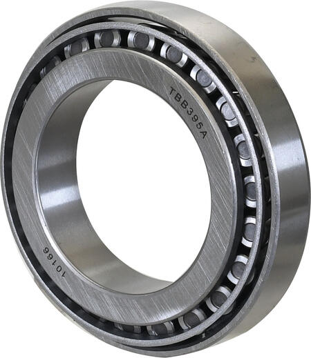 Bagaksel leje ved slutdrev (fig. 4 på billede) Mål: Indv.: Ø66.675mm Udv. Ø: 110mm Bredde: 22mm Passer på: MF65 Passer på: MF165, MF168, MF175, MF178, MF185, MF188 Passer på: MF250, MF253, MF265, MF270, MF275, MF285, MF285 Passer på: MF565, MF575