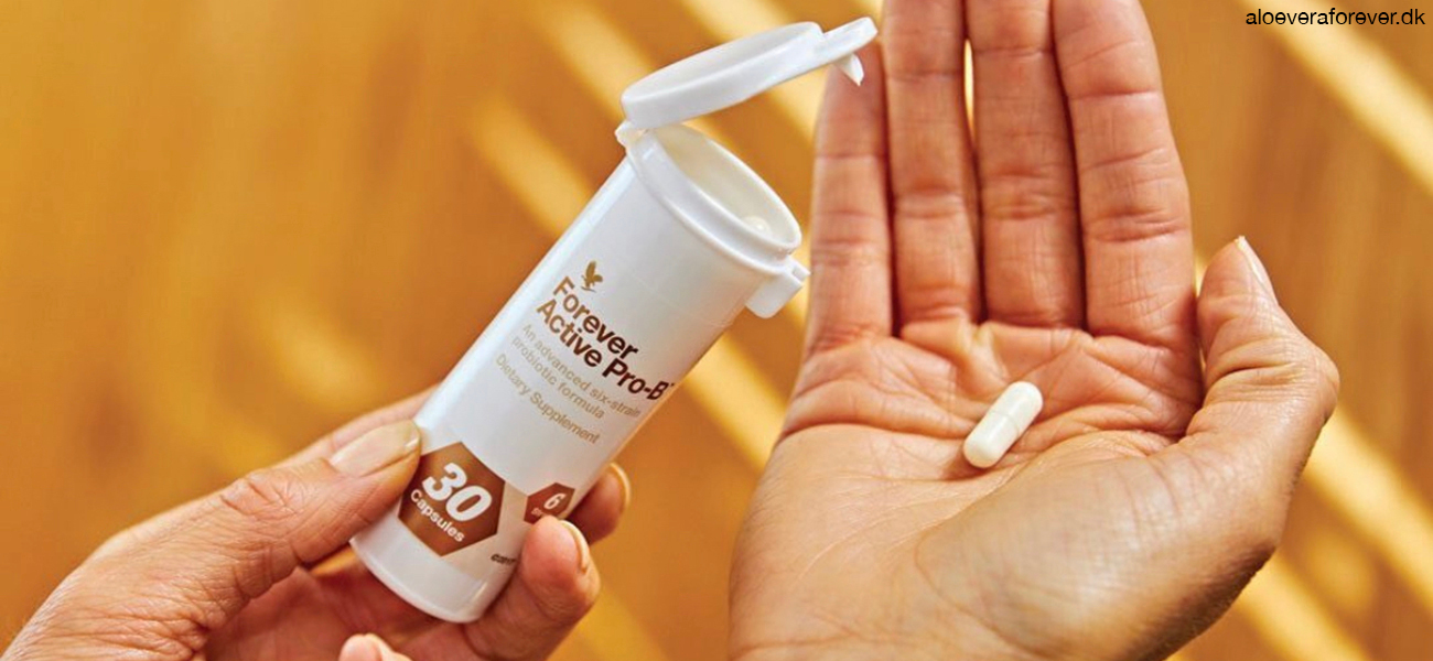 Forever Active Pro-B mælkesyrebakterier til maven