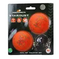 Dog Comets Ball Stardust ø6cm - 2 pak, orange