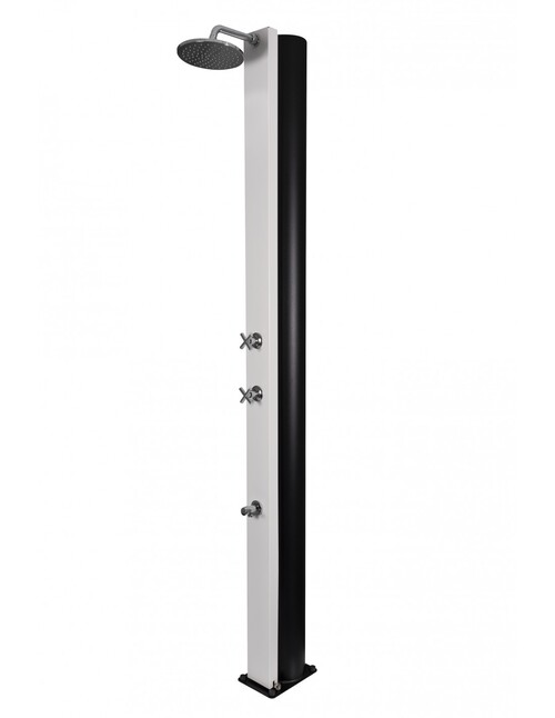 CRM CROSS - Solbruser 40 liter - Hvid, Med fodvask