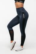 Stony sportswear, Deadlift Fitness Tights Navy blå mesh 4