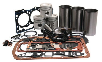 Motorrenovationssæt - UDEN ventiler - Ford 4000 modeller fra 1/6 1969 og frem