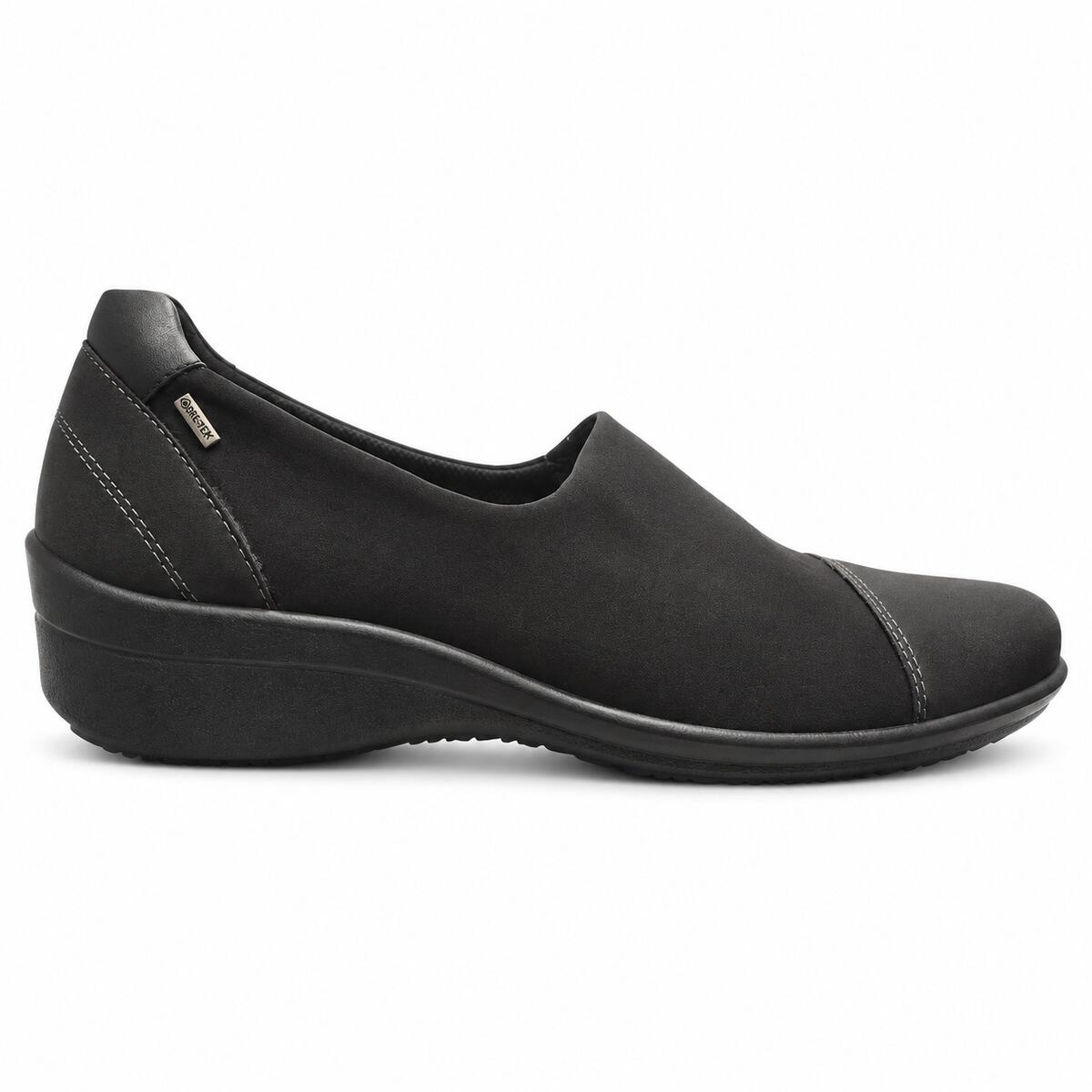 ECCO Slip-On Sko Med Kilehæl  Sort - 37