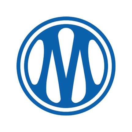 Olympique de Marseille klublogo på hvid baggrund til rundt sukkerprint og kageprint Ø2–28 cm