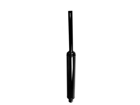 Avgassystem - Ljuddämpare svartlackerad Vertikal montering Monterings Ø: 55mm Längd: 1055mm Ljuddämpare Ø: 95mm Ljuddämpare längd: 595mm Yta: Svartlackerad. Passar på: MF65 Passar på: MF165, MF168, MF175, MF178, MF185, MF188