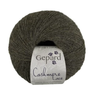 Gepard garn cashmere lace i farven mosmalm 870