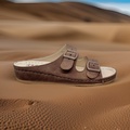 brune sandaler