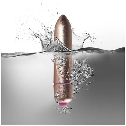 Rocks Off RO 80 Golden Passion – gylden bulletvibrator med 7 vibrationer