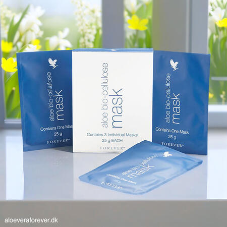 aloe bio-cellulose mask 3-stk. pak fra Forever Living