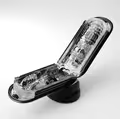 Sort TENGA Flip Zero Black masturbator med vibrator, vakuumfunktion og blødt TPE-sleeve