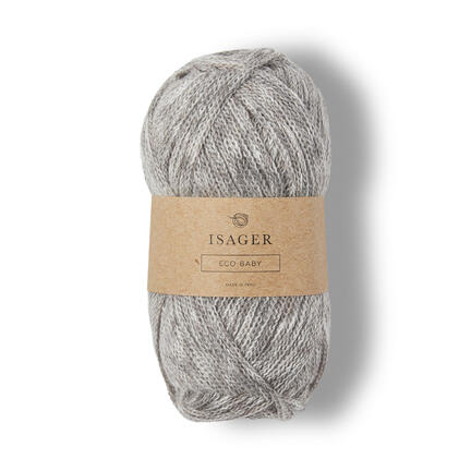 garnnoegle af maerket isager baby yarn i farven e4s