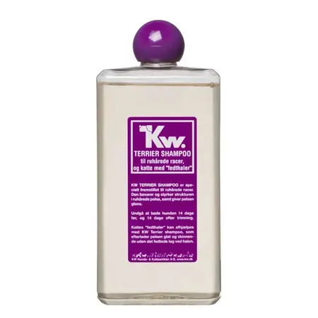 KW TERRIER SHAMPOO TIL RUHÅREDE RACER | 500 ml.