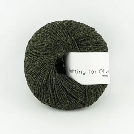 garnnoegle merino fra knitting for olive i farven skifergroen