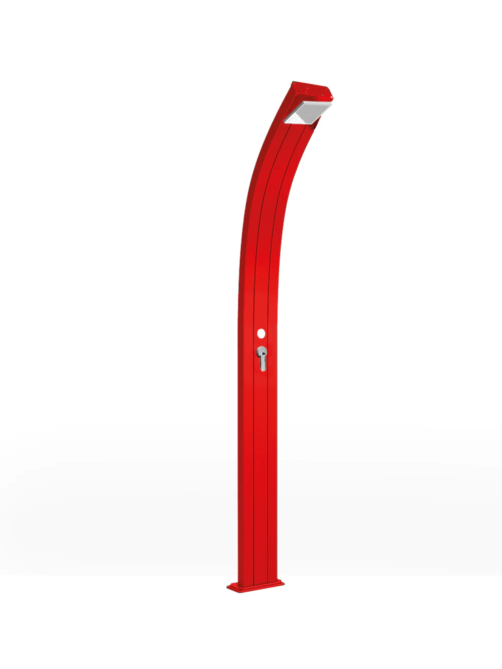 Arkema - SPRING A100 Aluminium Solardusche - 25 Liter - Rot