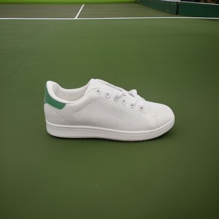 Dame sneakers hvid/grøn - 37