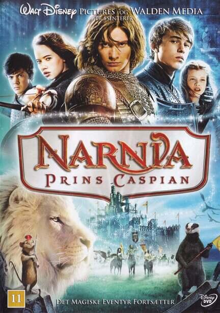 Narnia, Prins Caspian, DVD Movie