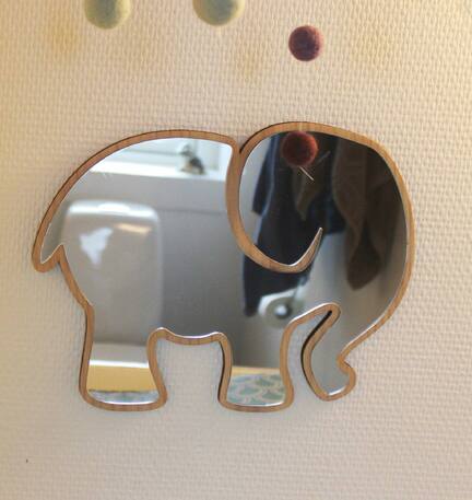 Elefant spejl