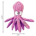 KONG Cuteseas Octopus (Small): Hvalpens højt elskede kramme dyr, én fløjls blød blæksprutte med en indre pibeenhed og knitre lyd.