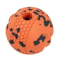 Non-stop dogwear Dog Ball orange hundebold med struktureret overflade