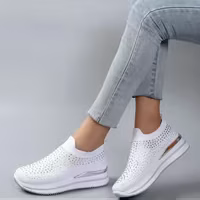 Dame sneakers hvid | 38