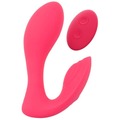 Sweet Smile pink G-Spot Panty Vibrator til G-punkt og klitoris med fjernbetjening