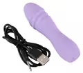Mini vibrator Cuties med spiralriller og kraftige vibrationer