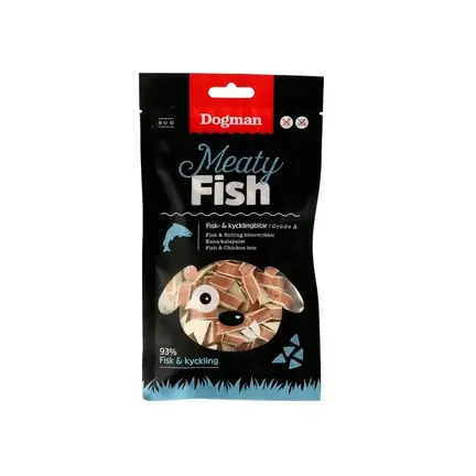 Dogman Meaty Fish - 80 gram med Fisk & Kylling