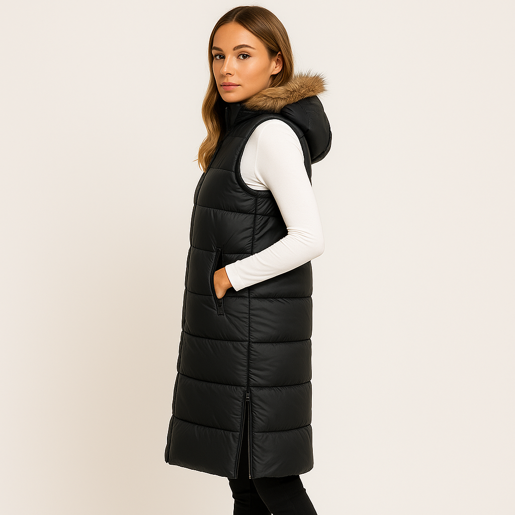 Dame Vest Lang - Large