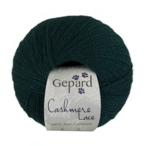 Gepard garn cashmere lace i farven grøndyb
