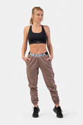 Iconic Mid-Waist Joggingbukser Brown 3