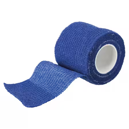 Trixie selvklæbende bandage med bitter smag i blå farve – 5 cm x 4,5 m